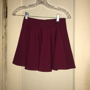 Red Mini Skirt